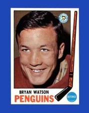 1969-70 Topps HOCKEY Lot (9) (NM+ - MINT) Watson/Smith/Lonsberry/McCreary/Henry+
