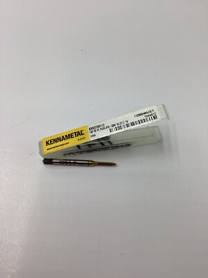 Kennametal 1544812 HSS Spiral Point Tap: #10-32 UNF, 2 Flutes, Plug, 2B, RH