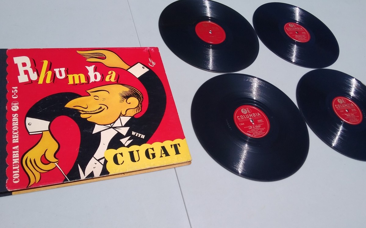 Xavier Cugat 78rpm Set Columbia Records #C-54 Rhumba With Cugat | eBay