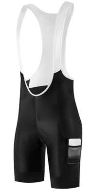 Radhose Herren Polster Fahrradhose Rennrad Kurz Radlerhose Träger Größe L günsti
