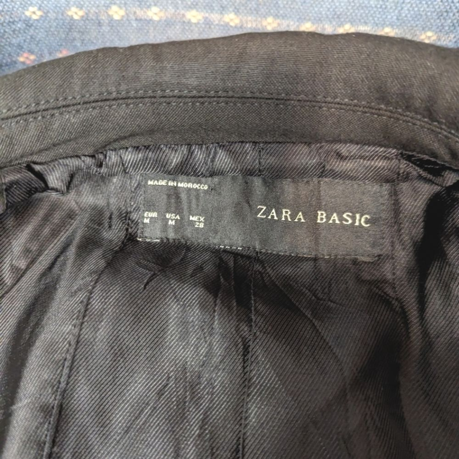 Zara Basic Black Jacket with Ruffled Pockets Wome… - image 10