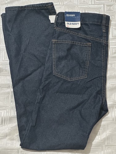 Old Navy Boys Wow Straight Non-Stretch Jeans Size 16 Straight Adjustable, New - Picture 13 of 13