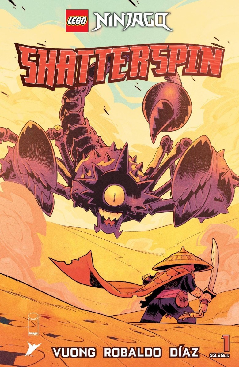 caito10911本 Lego Ninjago Shatterspin #1 (Of 5) Cover B Riccardo Robaldo & Kj