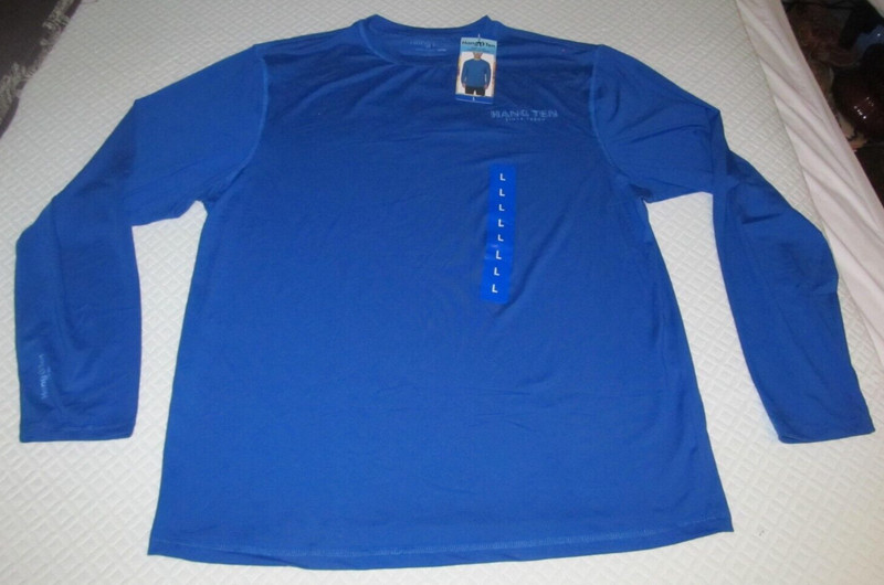 NWT Hang Ten Men's Size XL Long Sleeve Swim Shirt UPF 50+ Beach Surf Surfing