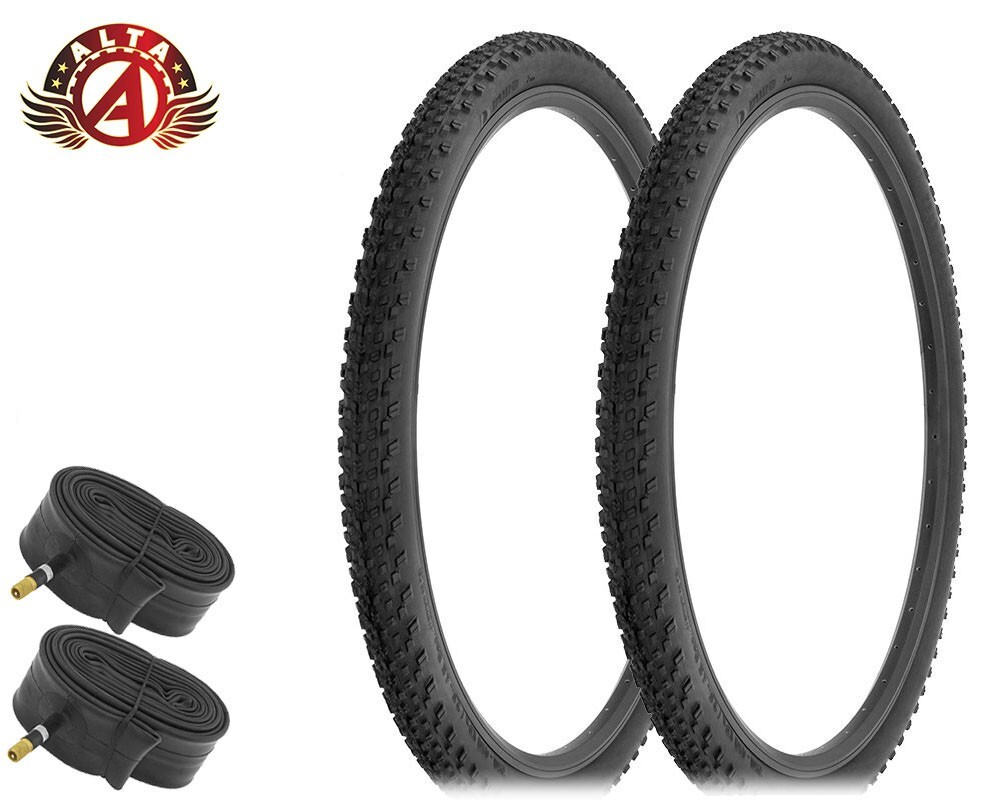 ALTA TIRES 29" x 2.10" Black DB-1072 W/TUBES 48mm Schrader V