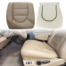 For 1999 2000 For Ford F250 F350 Driver Bottom Leather Seat Cover & Cushion Foam