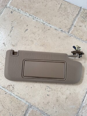 NEW OEM 209 2010 Saturn Aura Right Passenger Side Sunvisor Sun Visor Beige