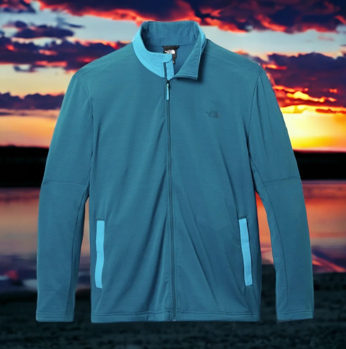 The North Face Jacket Wayroute Full Zip Jacket Morocco Blue Mens