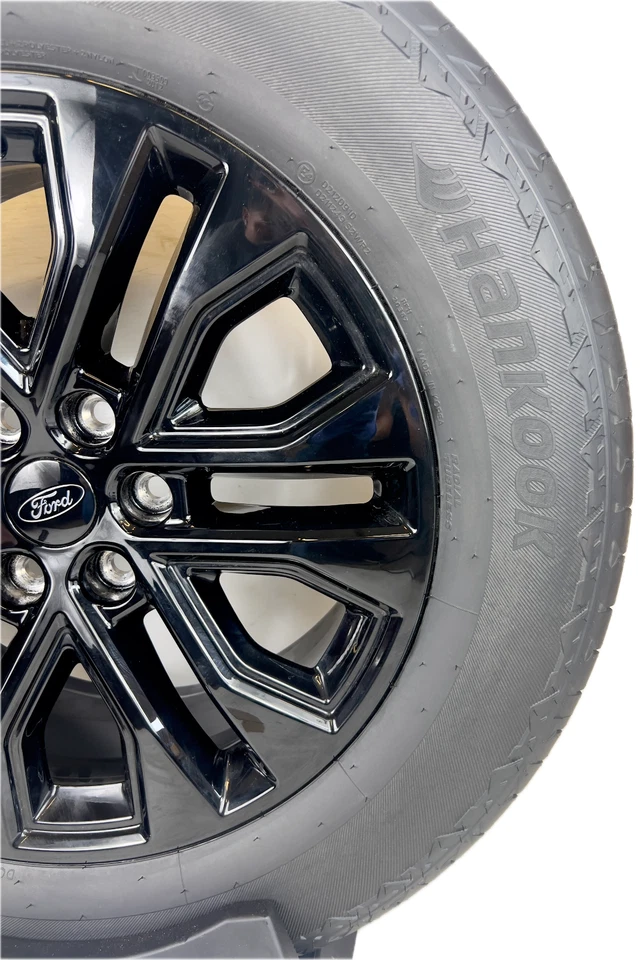 4 NEW 20" Ford F150 Black OEM Wheels Hankook 275/60R20 Wheels Tires Rims 2024 - Image 4 of 4