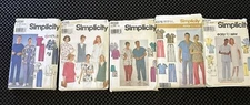 Nursing Scrubs sewing pattern lot McCalls Simplicity Butterick