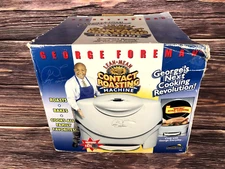 George Foreman GV5 Lean Mean Contact Roasting Machine Roaster New Open Box