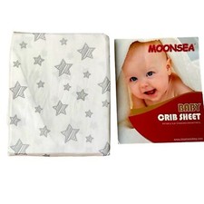 NWT Moonsea sleep baby orib sheet 52  x 28  standard crib fitted sheet