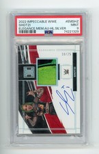 PSA 9 - 2022 Panini Impeccable WWE SHOTZI Elegance Memorabilia Auto #d 10/25