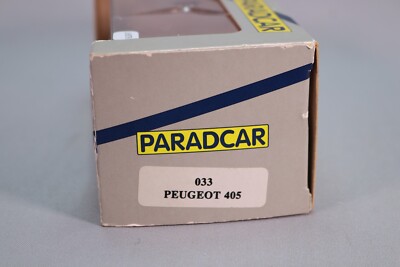 Paradcar Peugeot 405 Gendarmerie – 1/43 – Miniature Moulée – Occasion