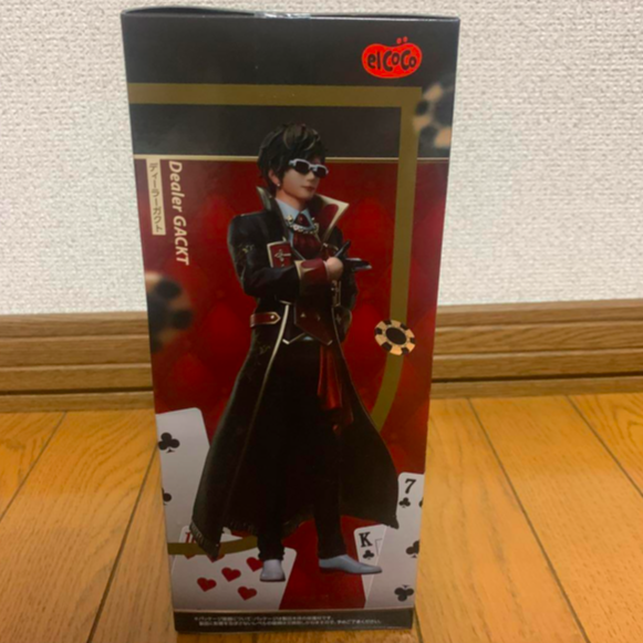 GACKT　がくっち　フィギュア GACKTのフィギュア＆ますこっとぬいぐるみがナムコのお店
