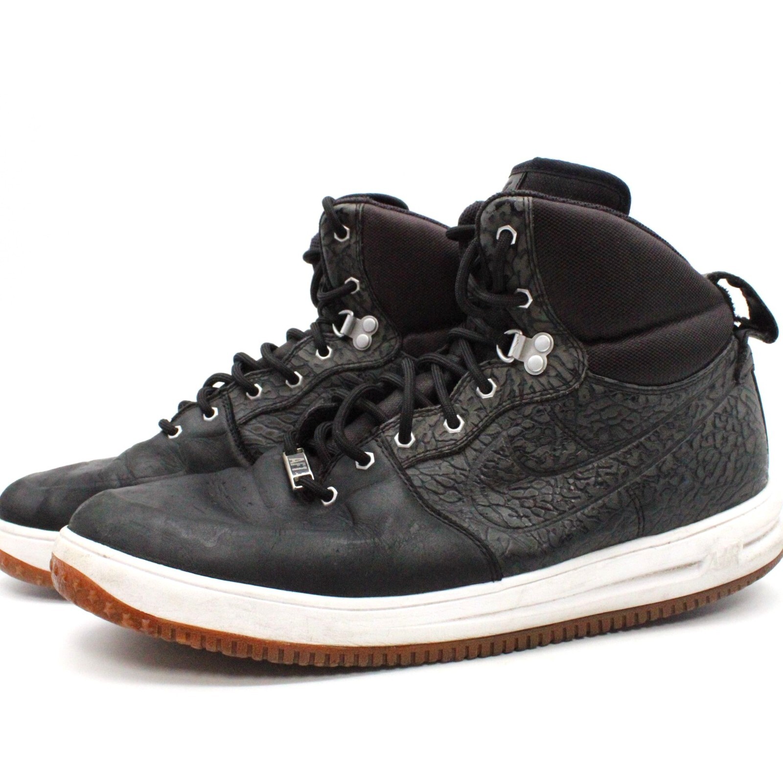 SAOLA Sneakers Nike da uomo nere alte Lunar Force 654481 002 taglia 14