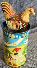 Vintage Tin Wind Up Toy, Works Well