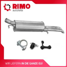 Audi A4 B5 2.6 2.8 Stufenheck + Kombi Endschalldämpfer Mit Montagesatz Auspuff