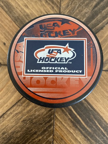Miracle On Ice Mike Ramsey Signed USA Hockey Puck - In Glas Co. Official Puck - Picture 8 of 8
