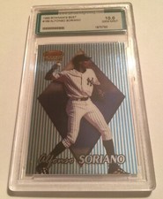 1999 Bowman's Best Alfonso Soriano Rookie #169 Graded AGS GEM Mint 10 Yankees