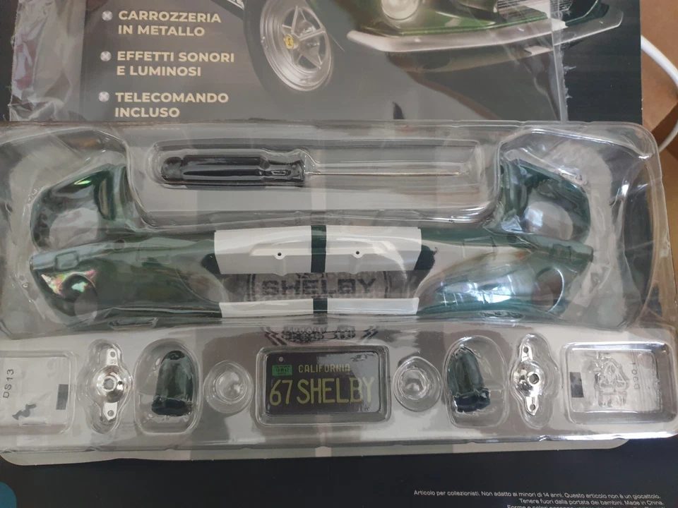 SNAKE-42 Costruisci la Ford Mustang Shelby GT-500 1967 1° Uscita 1/6 - Immagine 2 di 2