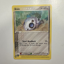 Pokémon TCG Aron 56/100 Sandstorm Regular Common Basic English 50 HP on eBay