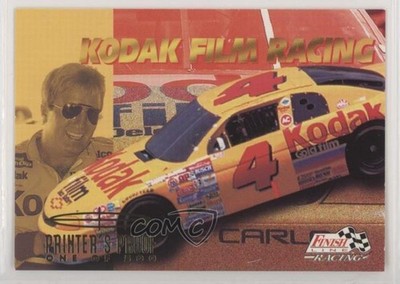 1996 Racing Printer's Proof /500 Sterling Marlin Morgan-McClure Motorsports 0q3
