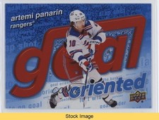 2025 Upper Deck Series 1 Goal Oriented Speckle Artemi Panarin #GO-15 READ 1s2n