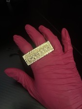 14k Gold Filled Last Supper Two / Double Fing...
