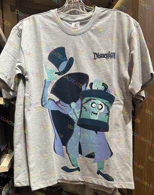 Disneyland Haunted Mansion Hatbox Ghost Adult T-Shirt New 2026 ALL SIZES