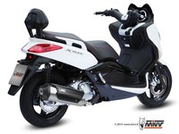 Auspuffterminal Mivv Urban Inox Yamaha X-MAX 250 2010 2011 2012 2013