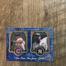2009 Upper Deck A Piece of Historycarlos Zambrano and Cc Sabathia