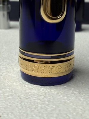 Penna Stilografica PLATINUM #3776 Century – Chartres Blue, Pennino In Oro 14kt, Larghezza Broad (B) - 6