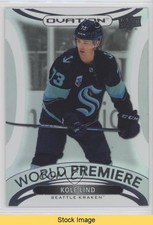 2021-22 Upper Deck Ovation World Premiere Kole Lind #WP-28 READ vm9