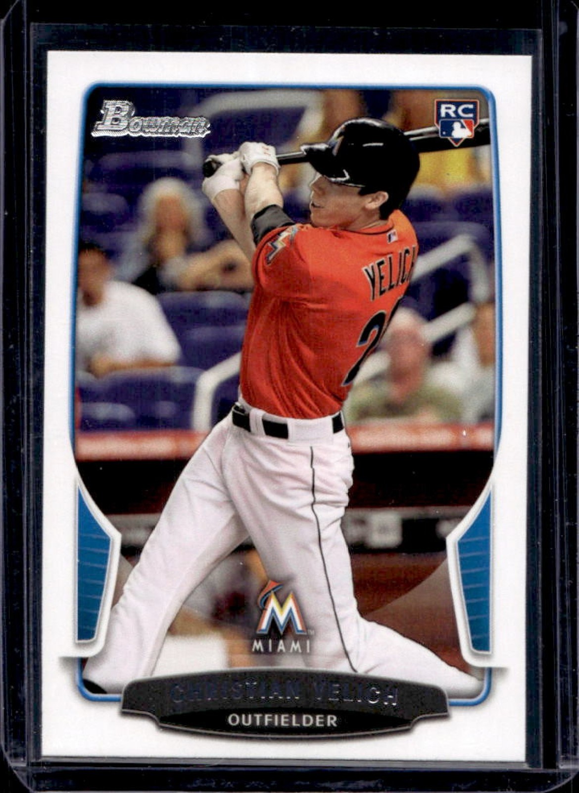 2013 Bowman Draft Picks & Prospects Christian Yelich RC #40 Marlins