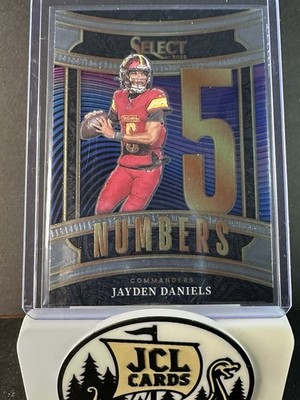 2025 Panini Select - Jayden Daniels Select Numbers #22 | eBay