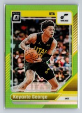 2024-25 Donruss Optic #174 Keyonte George Lime Green #/149