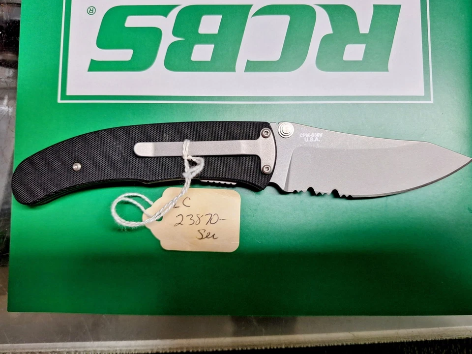 Benchmade Lone Wolf Laredo Linerlock очень редкий винтажный нож S30v снят с производства  - Изображение 2 из 2