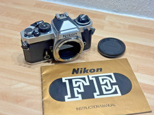 Nikon FE chrome camera body superb tested