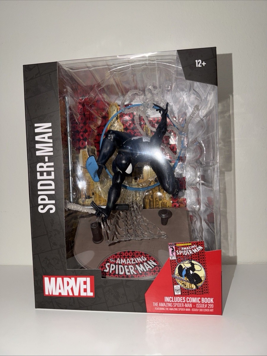 Marvel Black Suit SPIDER-MAN 1:6 Chase Issue# 299 McFarlane New In