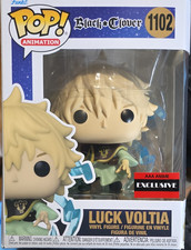 Funko Pop! Vinyl Black Clover Luck Voltia #1102 AAA Anime Exclusive Vinyl Figure
