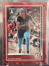 2025 Donruss WNBA Jordin Canada Red Lava /399 #18 Atlanta Dream