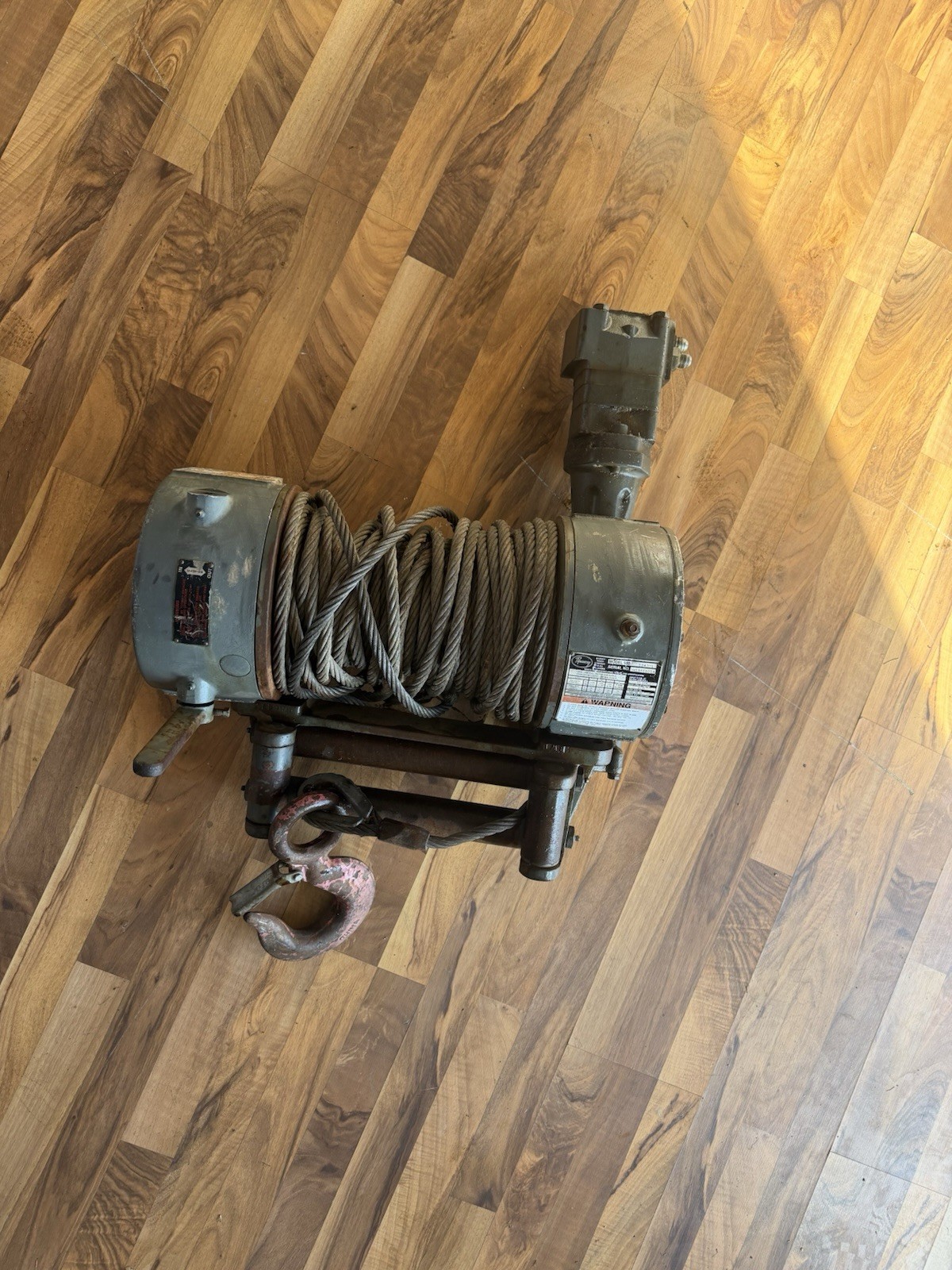 Ramsey 600 Hydraulic Winch – 12,000 lb – Complete Setup w/ Tank, Valve – USED