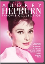 AUDREY HEPBURN 7 MOVIE COLLECTION New 7 DVD Funny Face My Fair Lady Sabrina