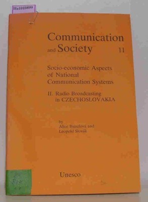 Socio-economic Aspects of National Communication Systems II. Radio Broadcasting 