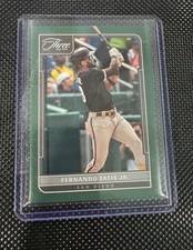 2022 Panini Three And Two Fernando Tatis Jr Emerald 1/5 Book End First On Print!