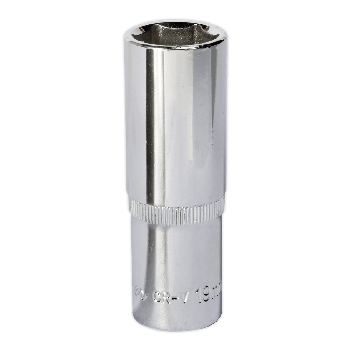 Sealey Sp1219D Walldrive Socket 19Mm Deep 1/2Sq Drive Fully Polished