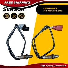 2PCS Up+Downstream Oxygen O2 Sensor 234-4829 234-5019 For Audi & Volkswagen