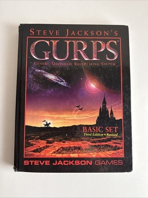 Gurps Basic Set - 3rd Edition Revised - Steve Jackson - Basic Set - Role Playing