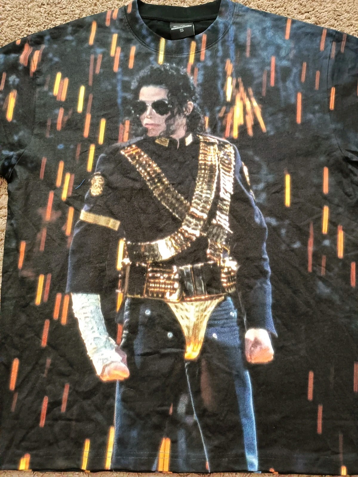 Michael Jackson Dangerous Tour T-Shirt Men's Size Sma… - Gem